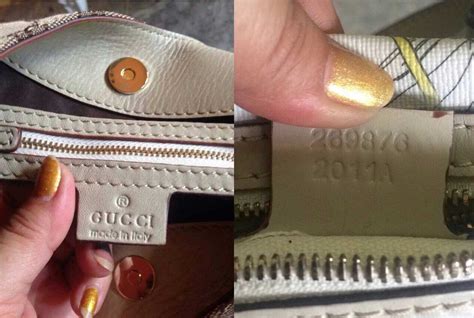 gucci pantcaon fake vs real|gucci purse serial number.